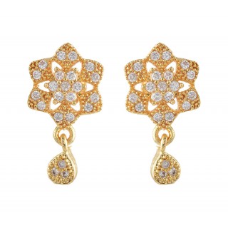 White Stone Stud