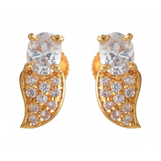 White Stone Stud