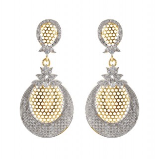 AD Stone Dangles  - Earring