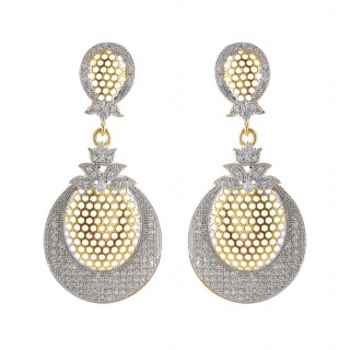 AD Stone Dangles  - Earring