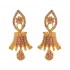 Ruby Stone Jumukka Earrings