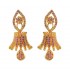 Ruby Stone Jumukka Earrings