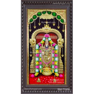 3D Balaji Tanjore Painting