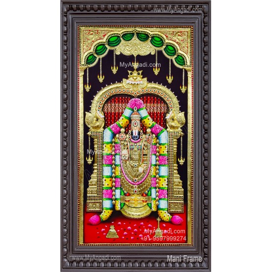 3D Balaji Tanjore Painting 3D Balaji Tanjore Painting