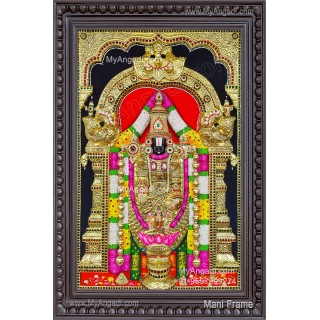 Balaji 3d Tanjore Painting