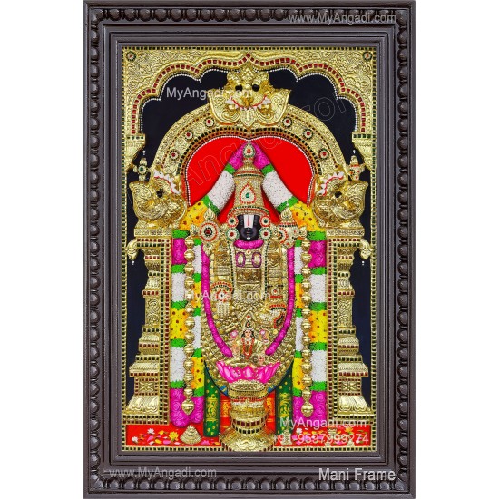 Balaji 3d Tanjore Painting Balaji 3d Tanjore Painting