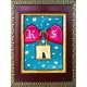 Heart Lock Tanjore Paintings