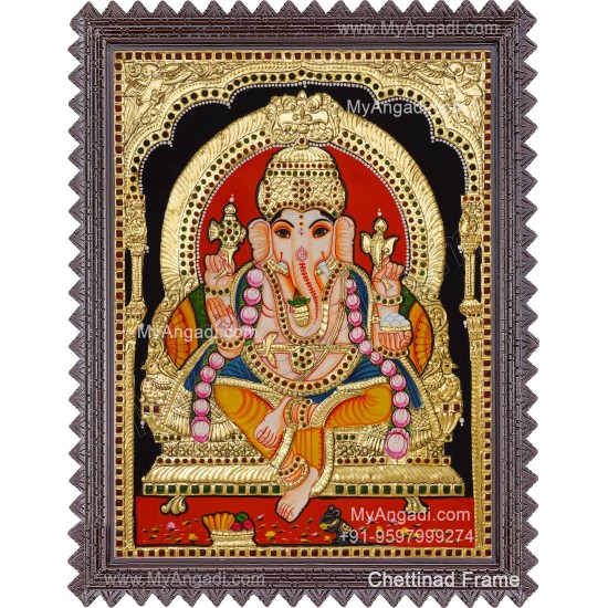 Vinayagar Tanjore Painting