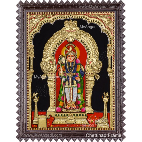 Murugan Tanjore Painting