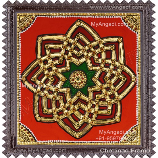 Aiswarya Kolam Tanjore Painting