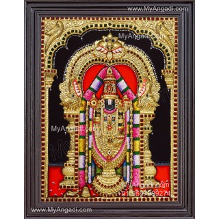 Balaji 3d Tanjore Painting