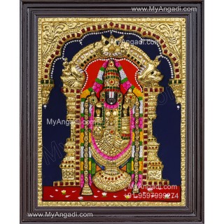 Balaji 3d Tanjore Painting