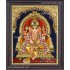 Ganesha 3D Tanjore Painting