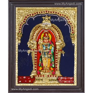 Murugan 3D Tanjore Painting