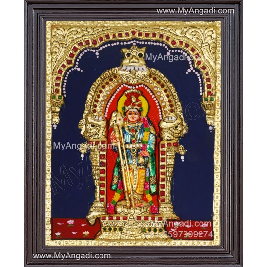 Murugan 3D Tanjore Painting