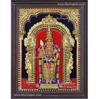Murugan 3D Tanjore Painting
