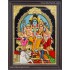 Shivan Family Tanjore Painting