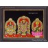 Balaji Thayar with Lakshmi Tanjore Painting