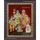 Siva Family Tanjore Painting
