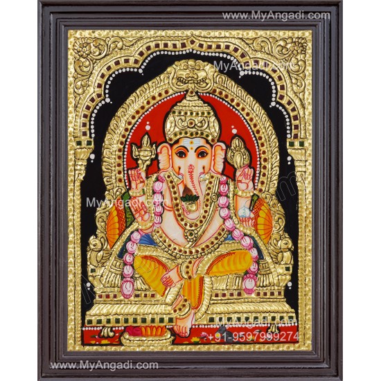 Ganesha Tanjore Painting