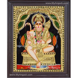 Hanuman Tanjore Painting