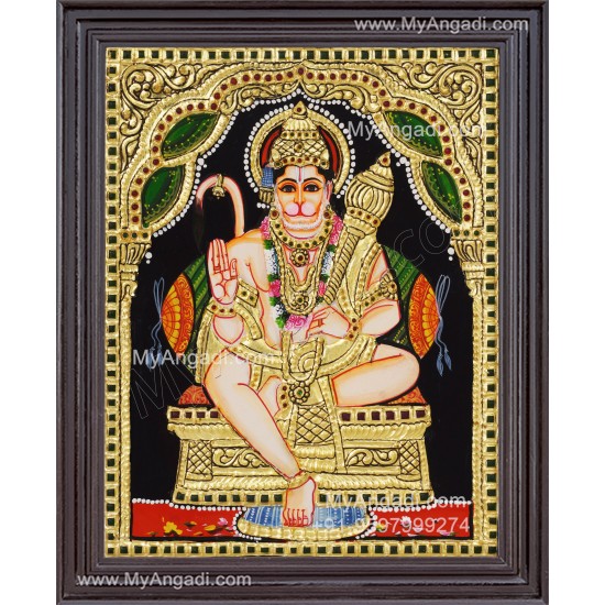 Hanuman Tanjore Painting