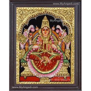 Gajalakshmi Tanjore Painting