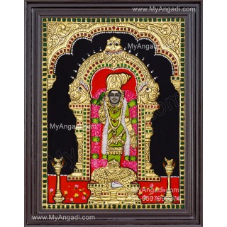 Meenakshi Amman Tanjore Painting