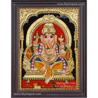 Vinayagar Tanjore Painting