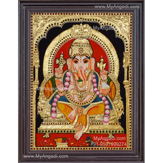 Vinayagar Tanjore Painting