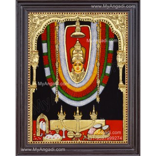 Meenkulathi Bagavathi Amman Tanjore Painting