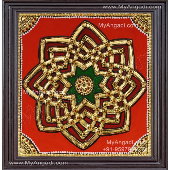 Aiswarya Kolam Tanjore Painting