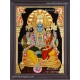 Vishnu and Lakshmi Devi Tanjore Painting