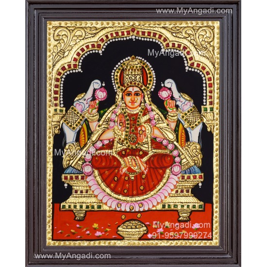 Gajalakshmi Tanjore Painting