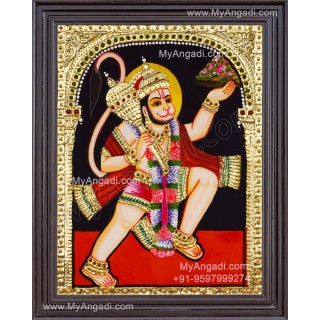 Hanuman Tanjore Painting
