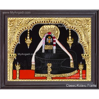 Shiva Lingam Tanjore Painting