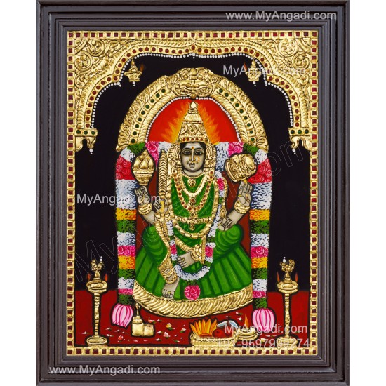 Angala Parameshwari Amman Tanjore Painting