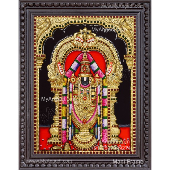 Balaji 3d Tanjore Painting
