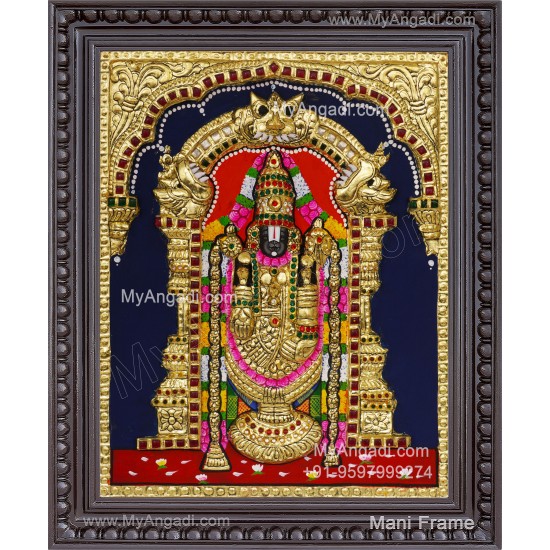 Balaji 3d Tanjore Painting