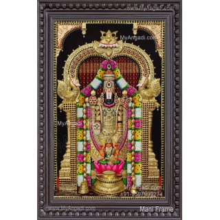 Balaji Lakshmi 3D Tanjore Painting