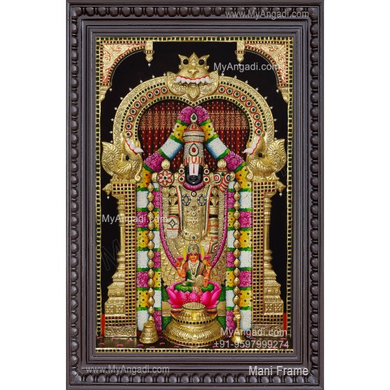 Balaji Lakshmi 3D Tanjore Painting