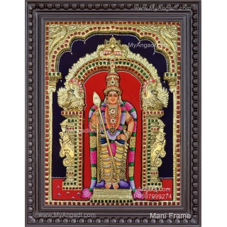 Murugan 3D Tanjore Painting