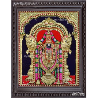 Balaji 3d Tanjore Painting