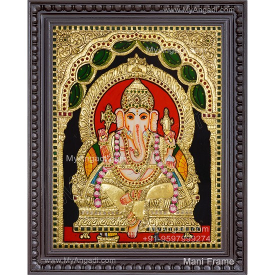 Ganesha Tajore Painting