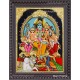 Shivan Family Tanjore Painting