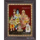 Siva Family Tanjore Painting
