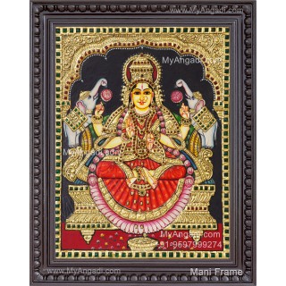 Gajalakshmi Tanjore Painting