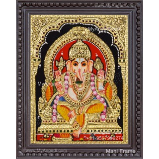 Ganesha Tanjore Painting