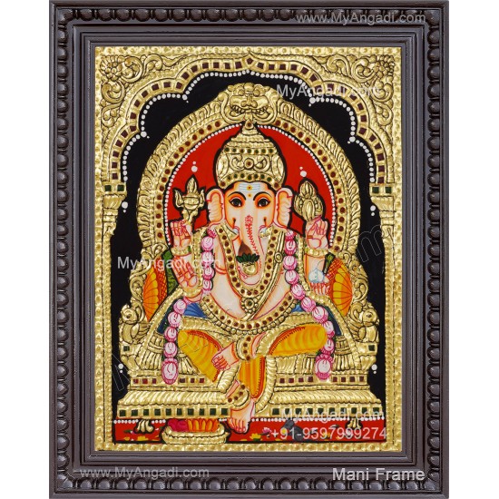 Ganesha Tanjore Painting