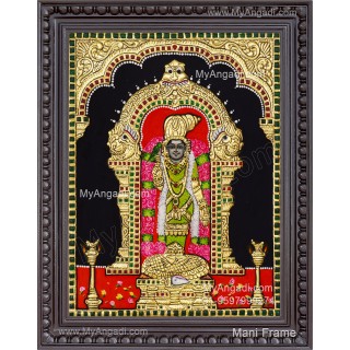 Meenakshi Amman Tanjore Painting